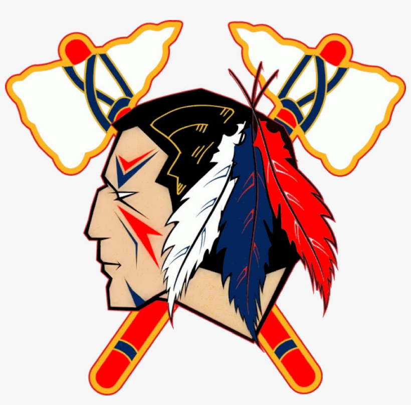 Indians Tomahawk Image - Johnstown Tomahawks Logo, transparent png