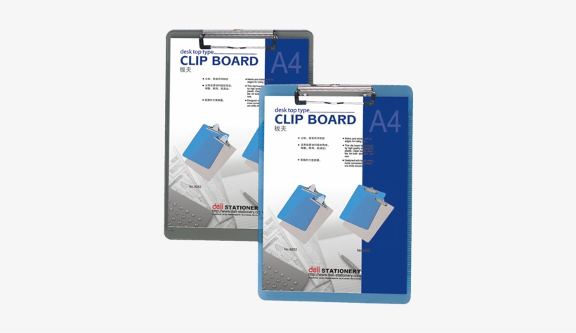 9256 - Clipboard Acrylic A4 Deli - Each, transparent png