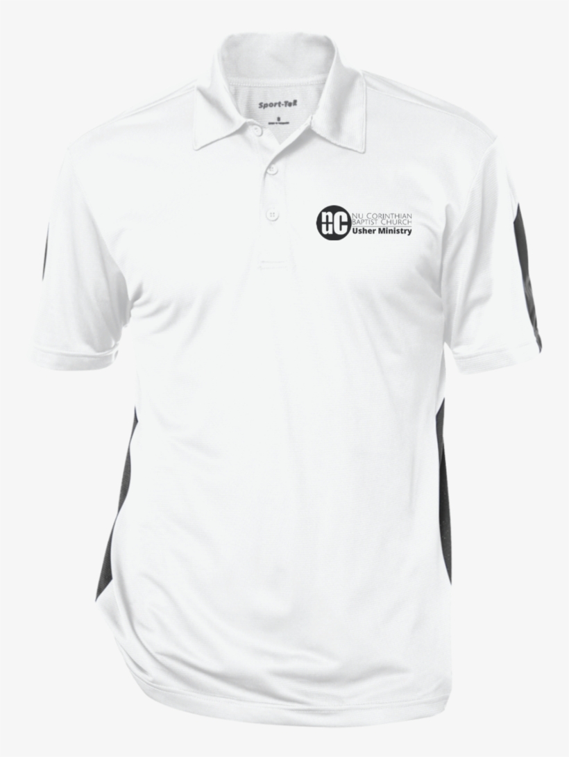 Usher Men's Performance Textured Three-button Polo - Polo Shirt, transparent png