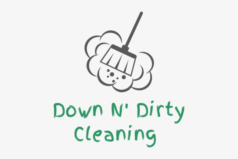 Down N' Dirty Is A Residential Cleaning Service Based - Black And White Cleaning, transparent png