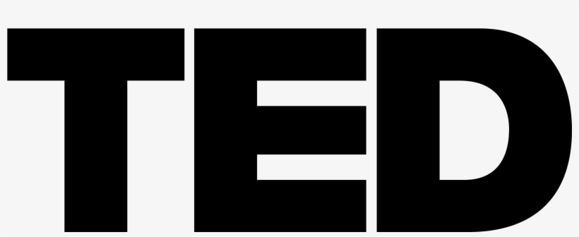 Ted Logo Black - Ted Logo Black And White, transparent png