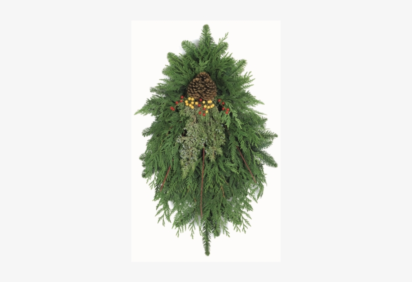 Dogwood Delight Swag - Parsley, transparent png