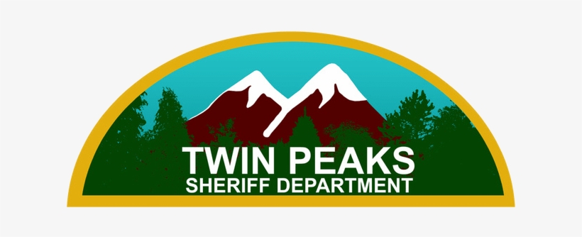 Twin Peaks Png - Twin Peaks Sheriff Department Logo, transparent png