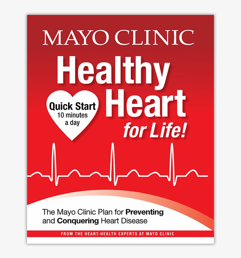 Mayo Clinic Healthy Heart For Life Book Cover - Mayo Clinic Healthy Heart For Life! [book], transparent png