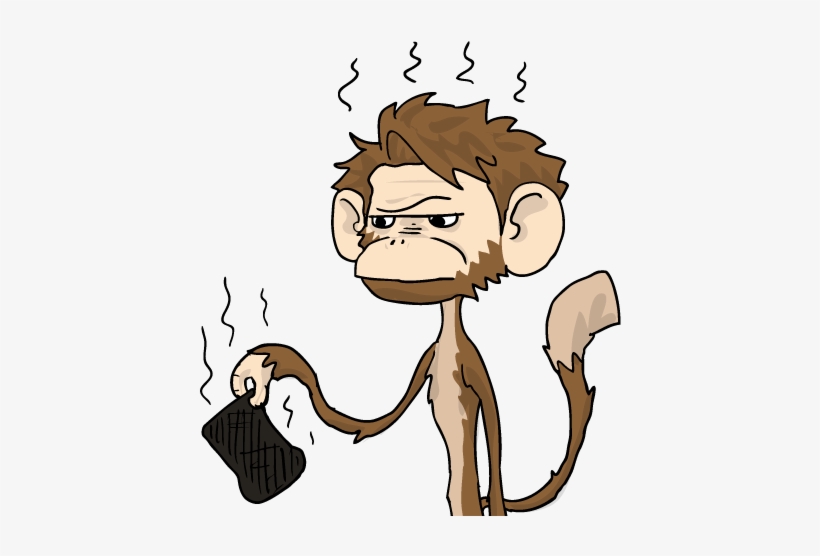 Should Have Been His Crisp Golden-brown Wholemeal Toast - Cartoon, transparent png