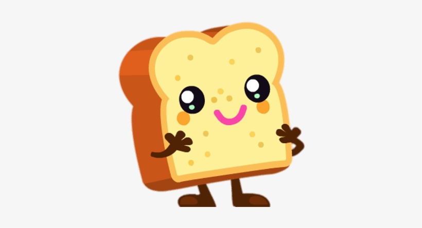 Toasty The Buttery Breadhead Smiling - Toasty Moshling, transparent png