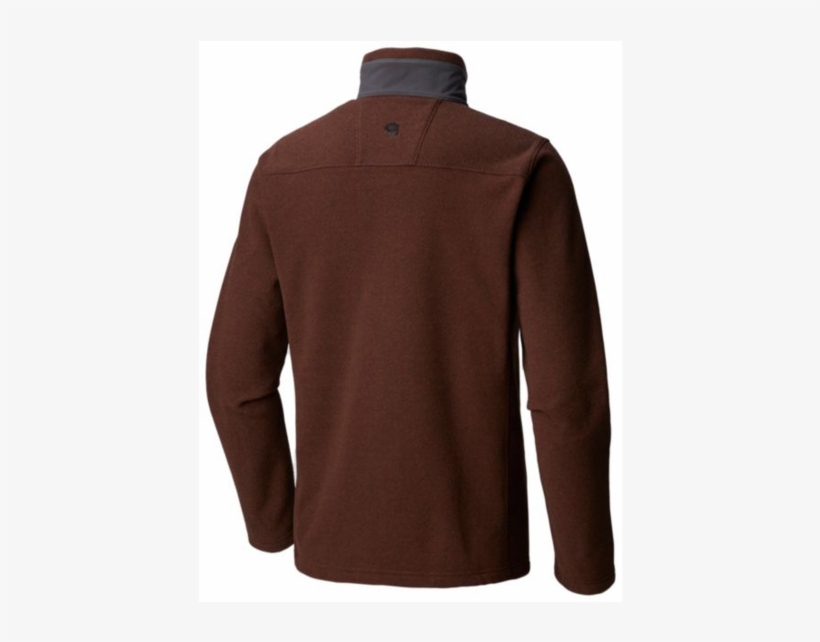 Men's Toasty Twill Fleece 1/2 Zip By Mountain Hardwear - Long-sleeved T-shirt, transparent png