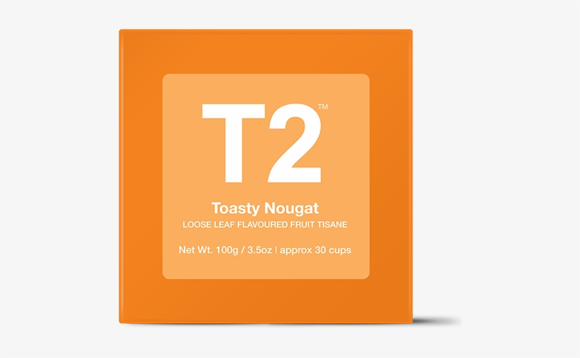 Toasty Nougat Loose Leaf Gift Cube - T2 Tea Creme Brulee, transparent png