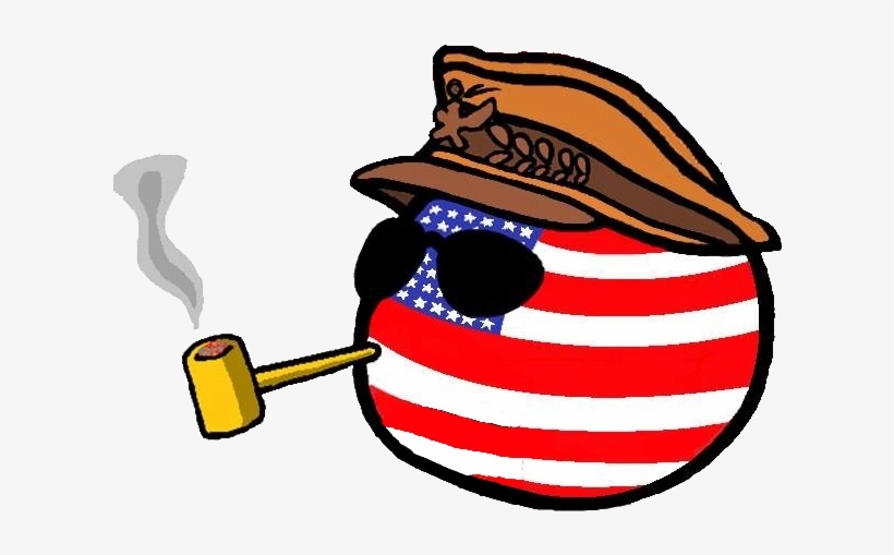 Murica Png - Americaball Polandball - 617x441 PNG Download - PNGkit