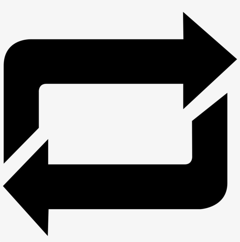 Arrow Repeat Comments - Repost Logo Png, transparent png