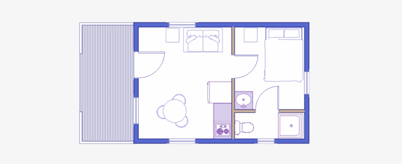 Log Cabin Kit Floorplan - Floor Plan, transparent png