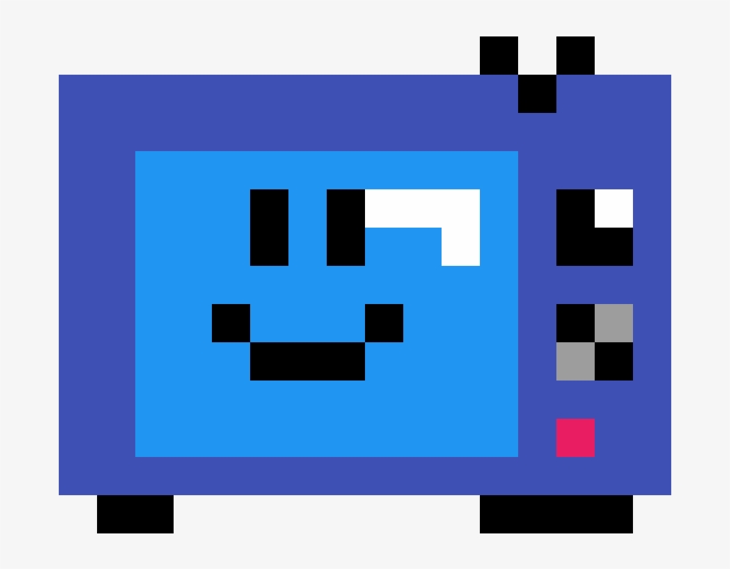 Blue Television Green Screen - Happy Mac Icon, transparent png
