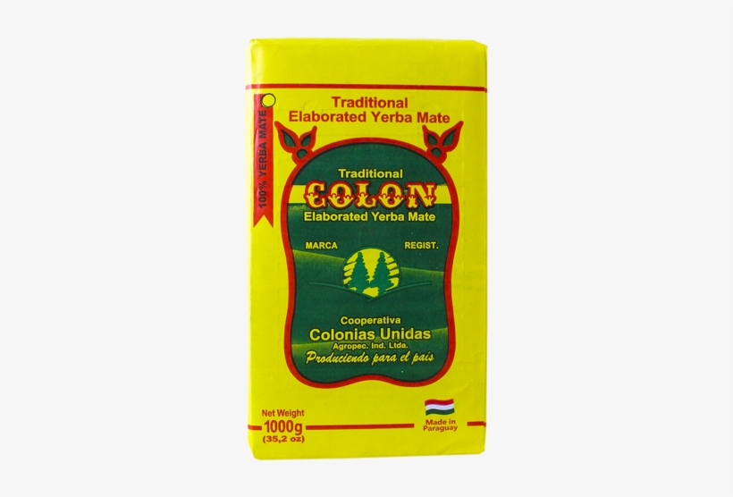 Colon Traditional Elaborada Con Palo 1kg - Colon Yerba, transparent png