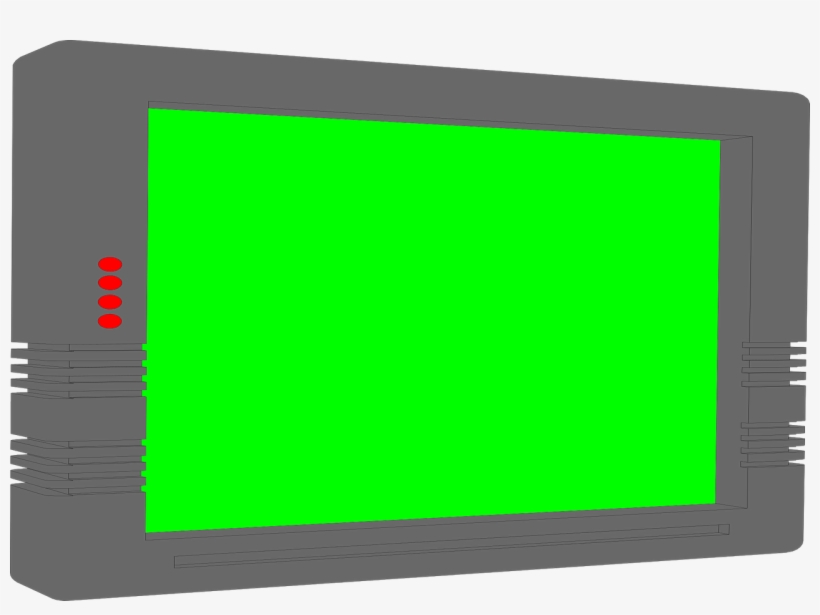 Screen Green Svg - Drawing, transparent png