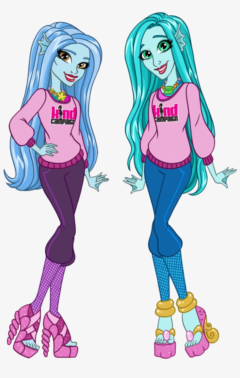 Artwork/png En Hd De Lauren Parsekian Y Molly Thompson - Shockumentary Monster High, transparent png
