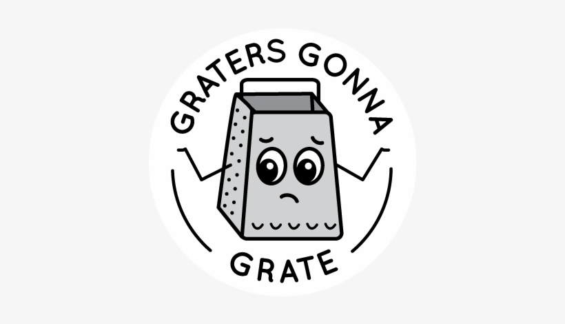 Cheesemojis Pun Pack Graters Gonna Grate - Design, transparent png