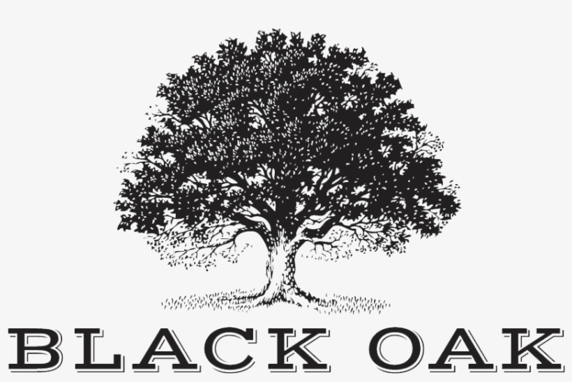 Black On Transparent Png Download - Black Oak Wine Logo, transparent png