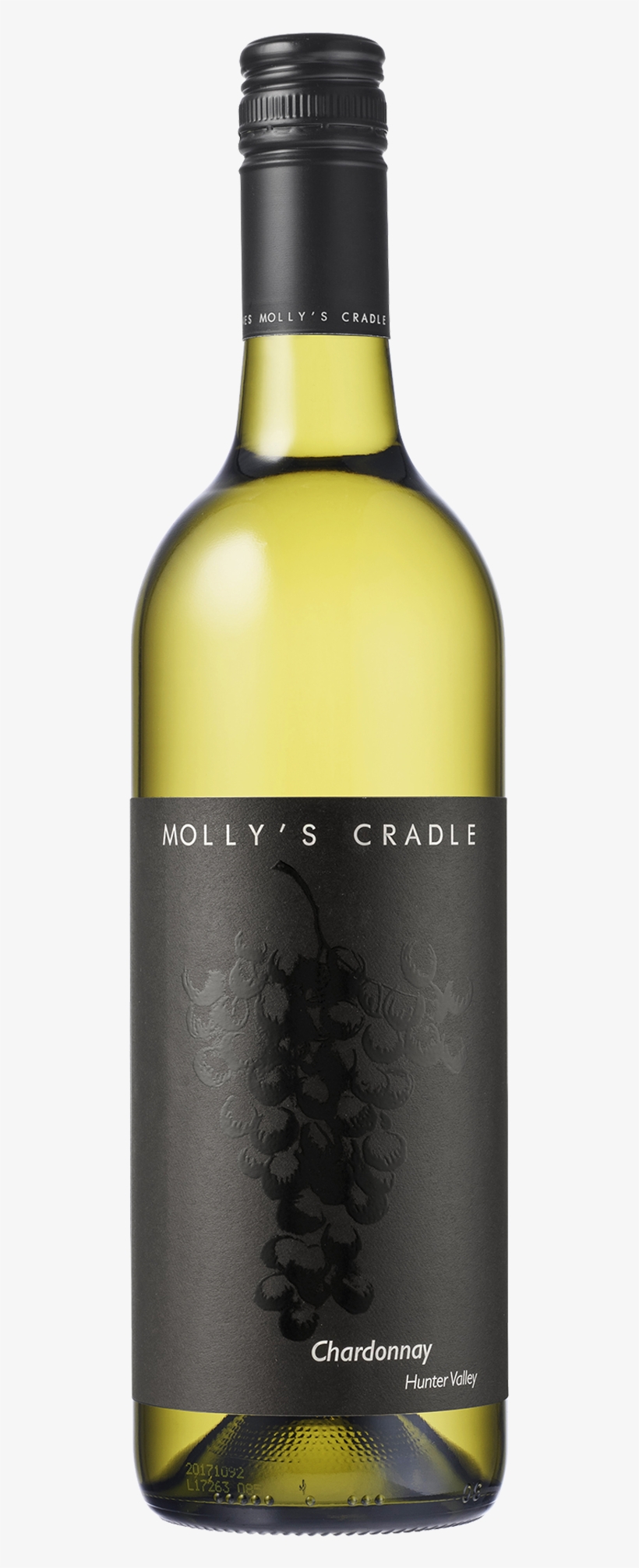Molly's Cradle Molly's Cradle Chardonnay 2017 - Wine Bottle, transparent png