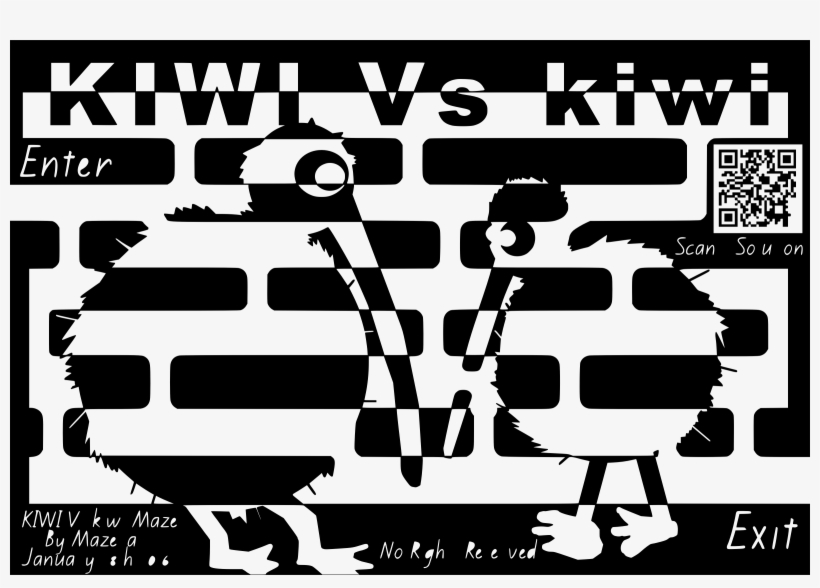 This Free Icons Png Design Of Kiwi Vs Kiwi Maze, transparent png