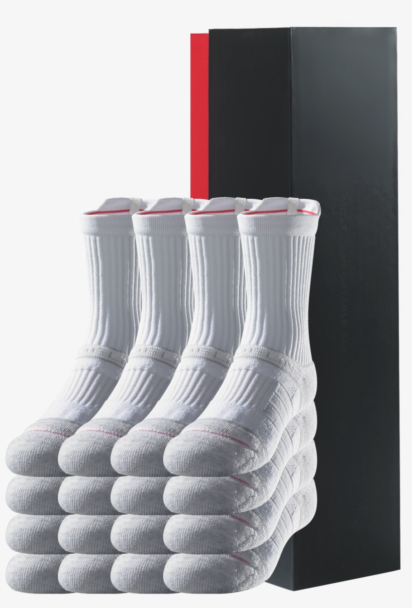 Kidmid 8 White 2 V=1534445437 - Sock, transparent png