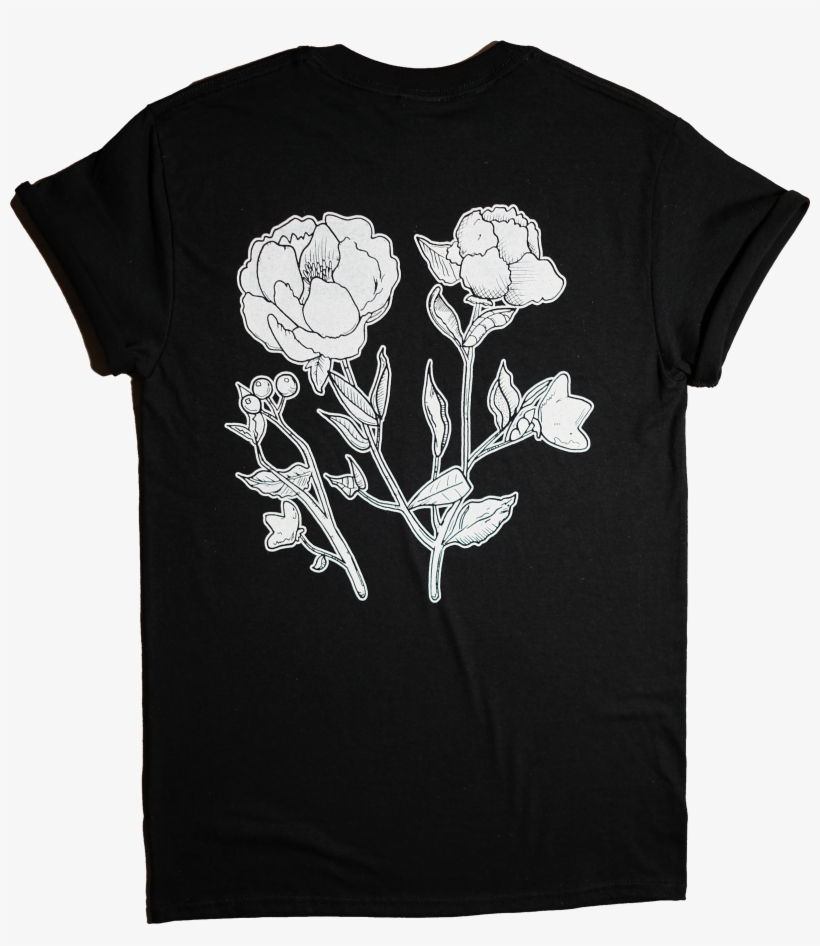 Image Of Black Floral Print Spooky Print X 2018 - Groot, transparent png