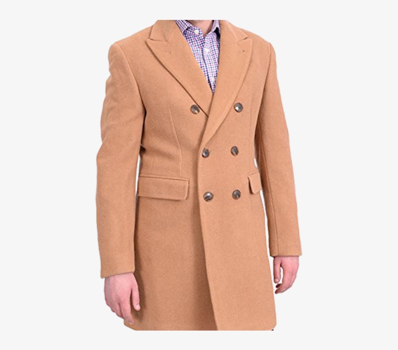 Calvin Klein Men's Coats - Overcoat, transparent png