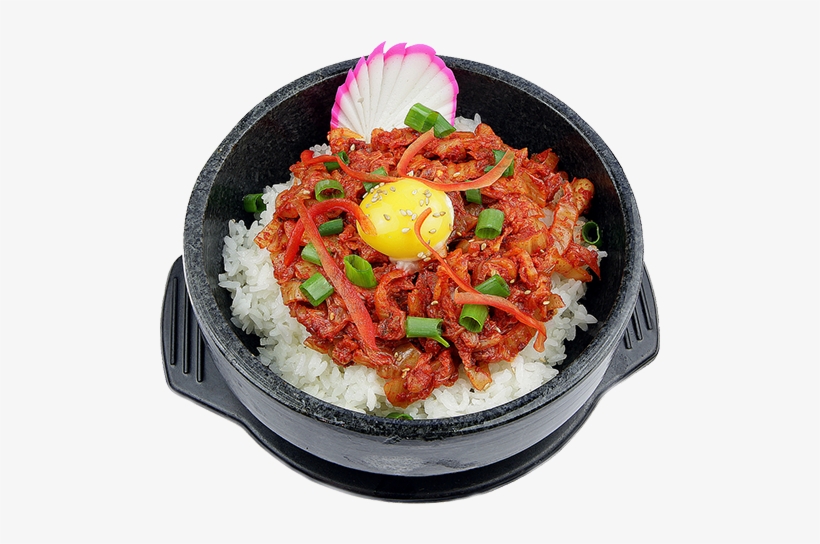Kimchi Bibimbap - Bibimbap, transparent png