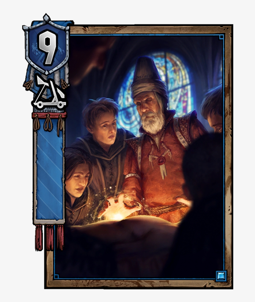 Ban Ard Tutor - Witch Hunter Card Gwent, transparent png