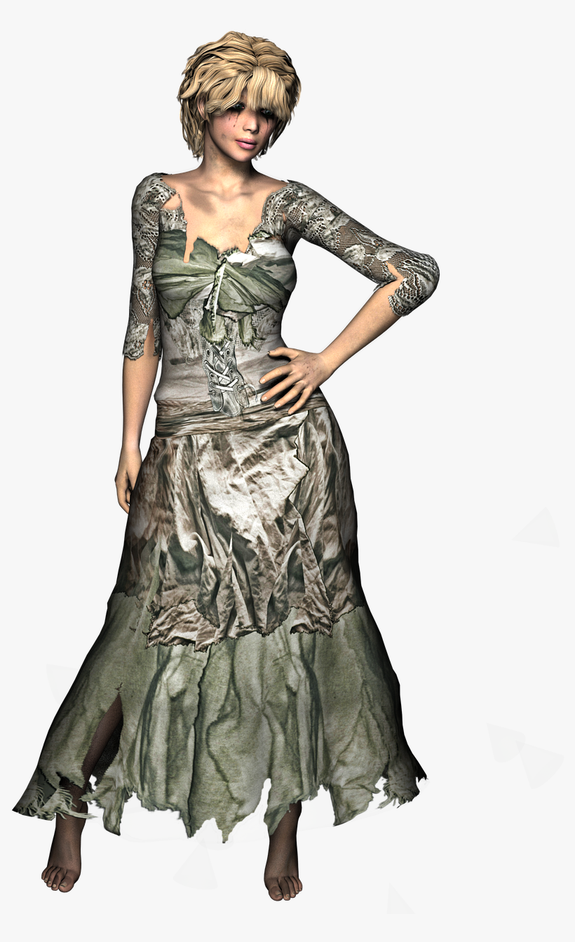 3d Models - Victorian Person 3d Model, transparent png
