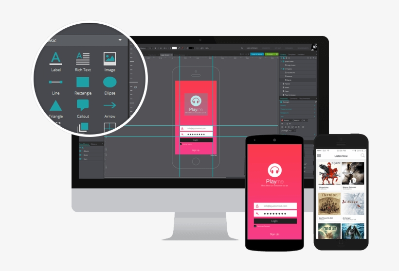 Ui Kits To Create Interactive Wireframes For Iphone, - Ui Prototyping Tools Free, transparent png