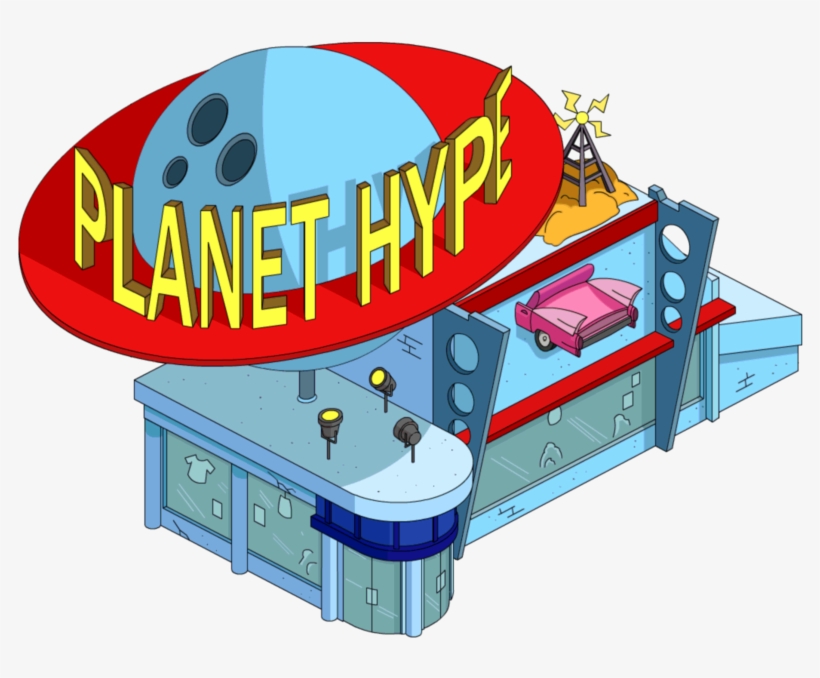 Planet Hype - Simpsons Planet Hype, transparent png