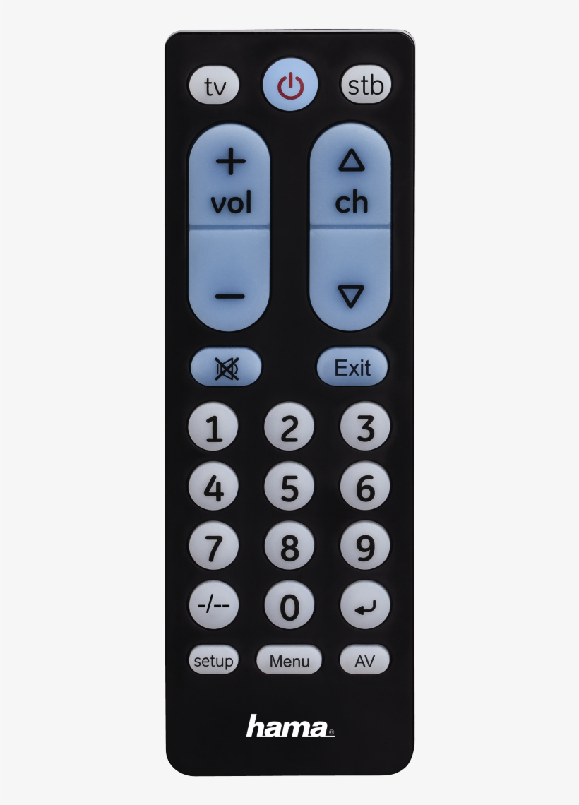 "big Zapper" 2 In 1 Universal Remote Control - Ge Pro Designer Finish Universal Remote Control 4 Device, transparent png