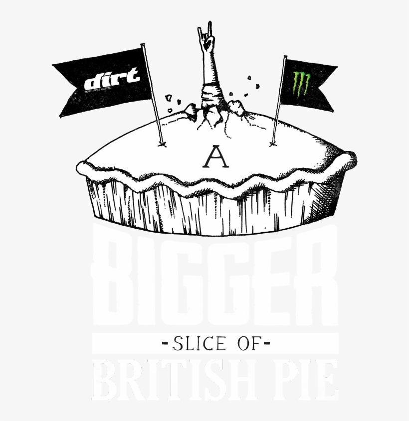 A Bigger Slice Of British Pie Saw Dirt Mag Travel To - Illustration, transparent png