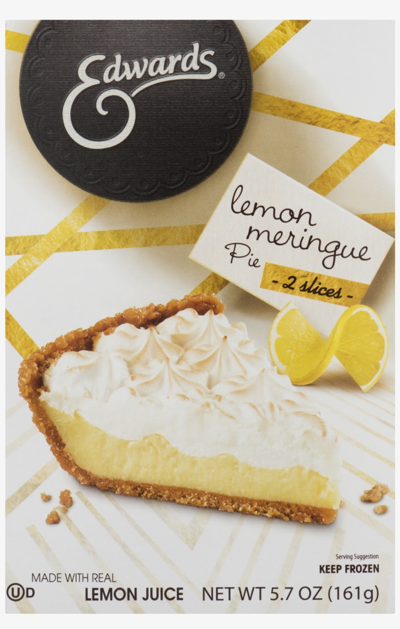 Edwards Singles Key Lime Pie - 2 Slices, 6.5 Oz Box, transparent png
