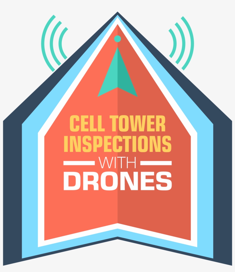 Cell Tower Inspections With Drones - Triangle, transparent png