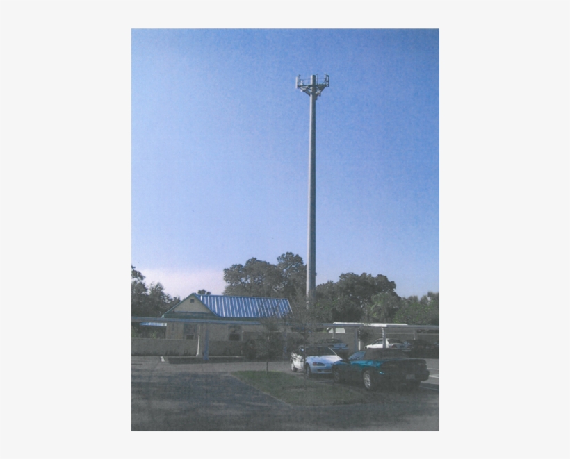 Proposed Cell Tower By School Worries Neighbors - Monopole Cell Tower, transparent png