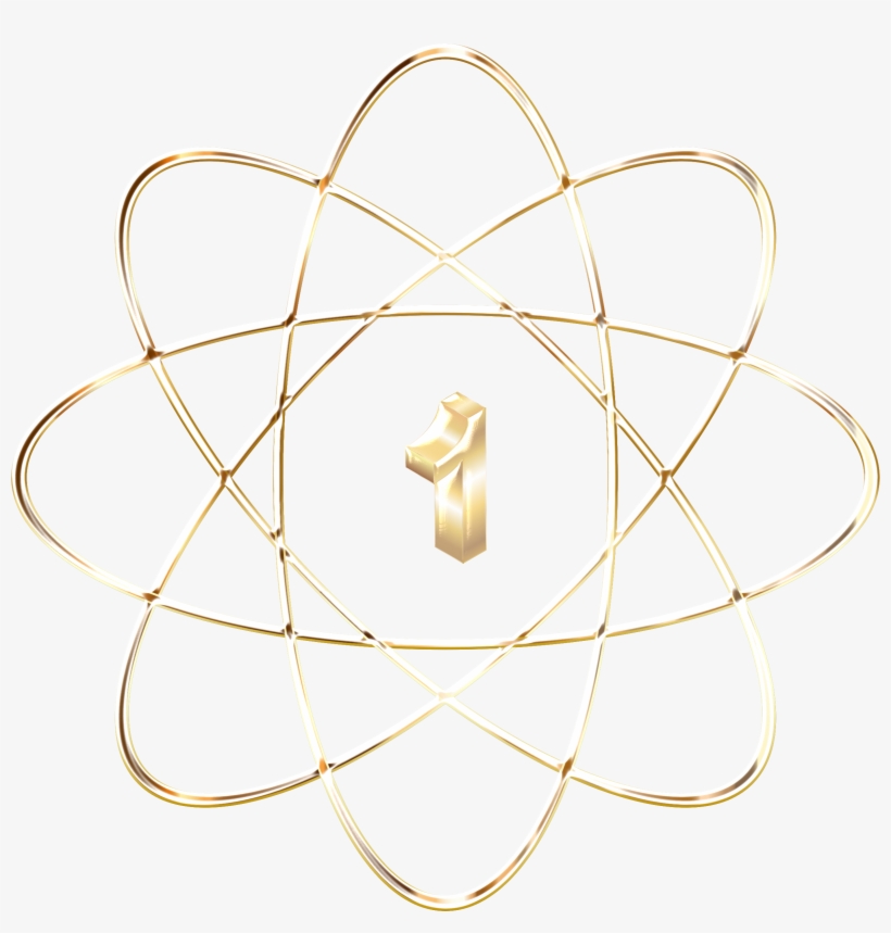 This Free Icons Png Design Of Gold Atom Enhanced No, transparent png