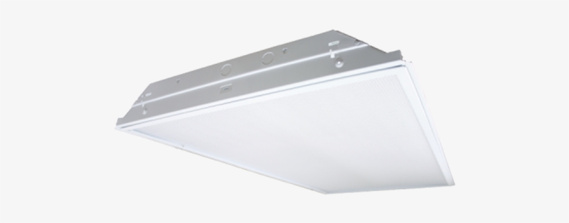 4x54w T5 Fluorescent 2x4 Troffer Fixture With Electronic, transparent png