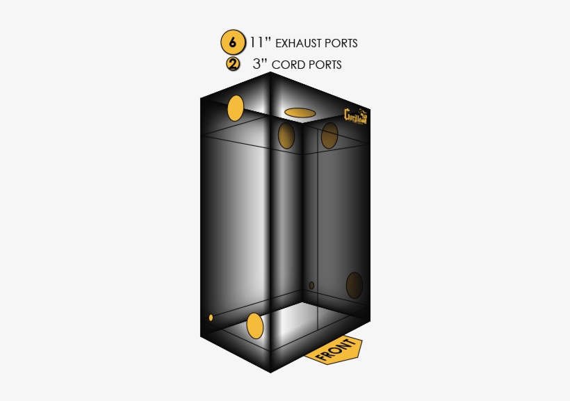 Gorilla Grow Tent, transparent png
