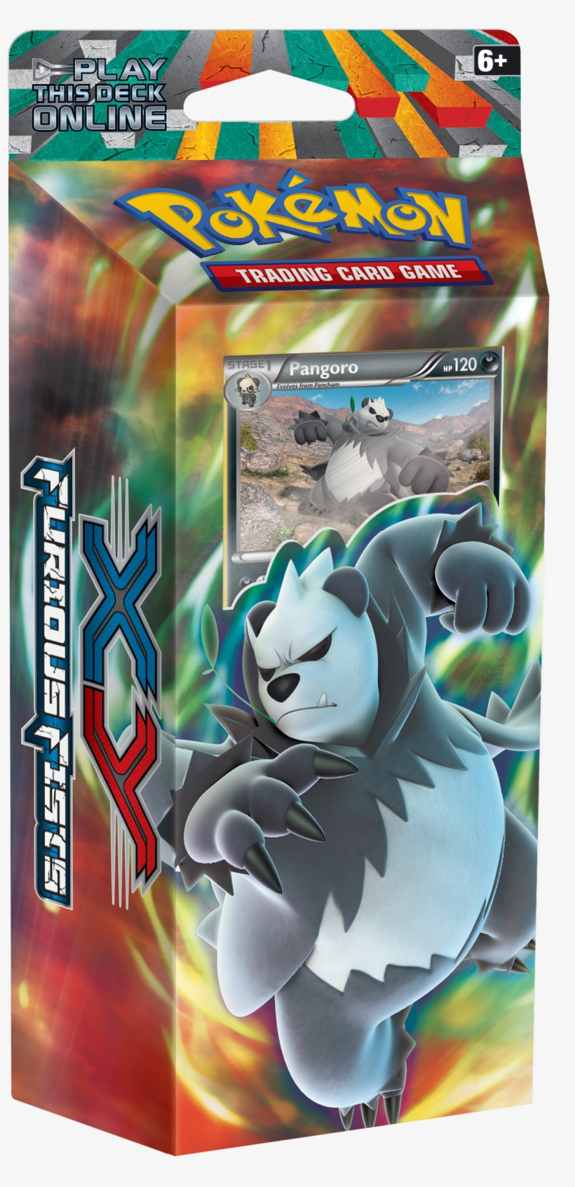 Fists Introduces Mega Lucario, Mega Heracross, And - Pokemon Trading Card Game: Xy Furious Fists Theme Deck:, transparent png