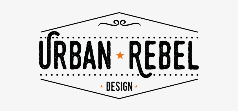 Urban Rebel Footer Logo - Rebel Design, transparent png