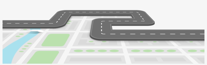 Horizontal Roadway Transparent Top - Freeway, transparent png