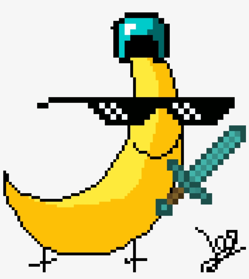 Sexy Banana Man - Minecraft Armor Transperent, transparent png