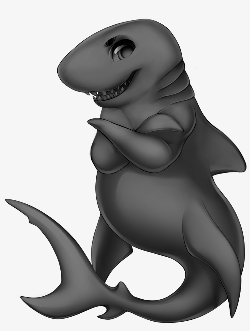 Im Starting With The Fins, The Armed Shark Is Going - Furvilla Shark Base, transparent png