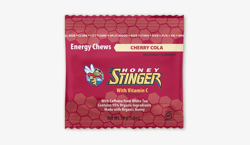 I Consider This Race And Result A Success - Honey Stinger Cherry Cola Energy Chews, transparent png