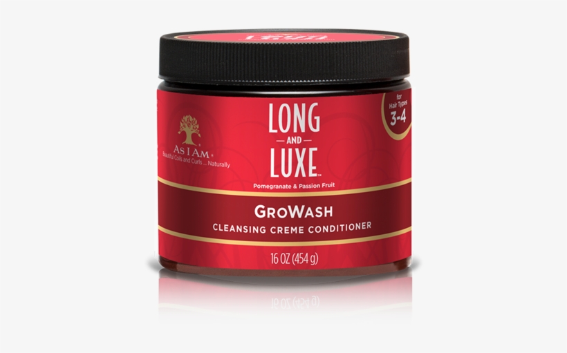 Lengthen, Strengthen Your Hair With Long & Luxe - Am Growash 16 Oz. Shampoo. Professional Hair &, transparent png