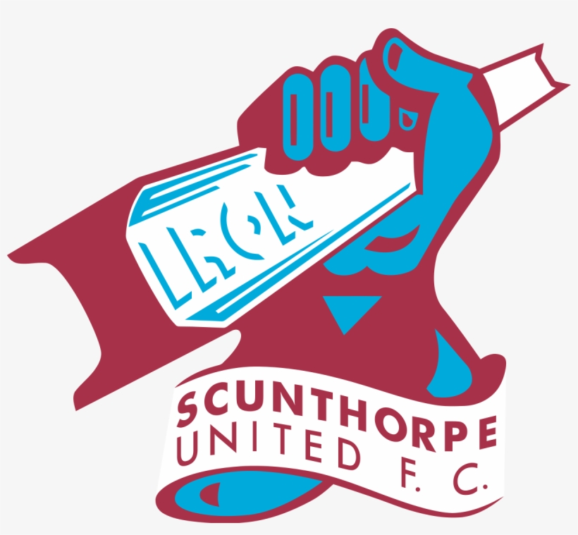 Scunthorpe United Fc - Scunthorpe United Logo, transparent png