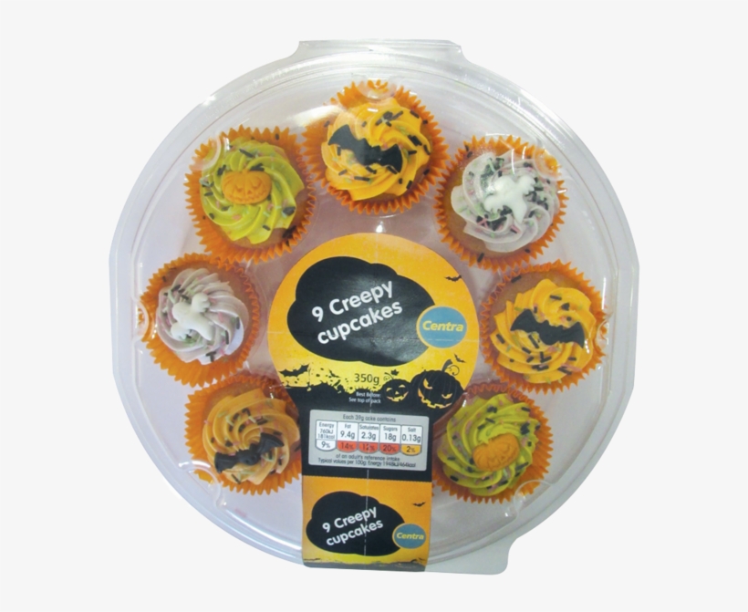 Ct Cupcakes Halloween Platter - Muffin, transparent png