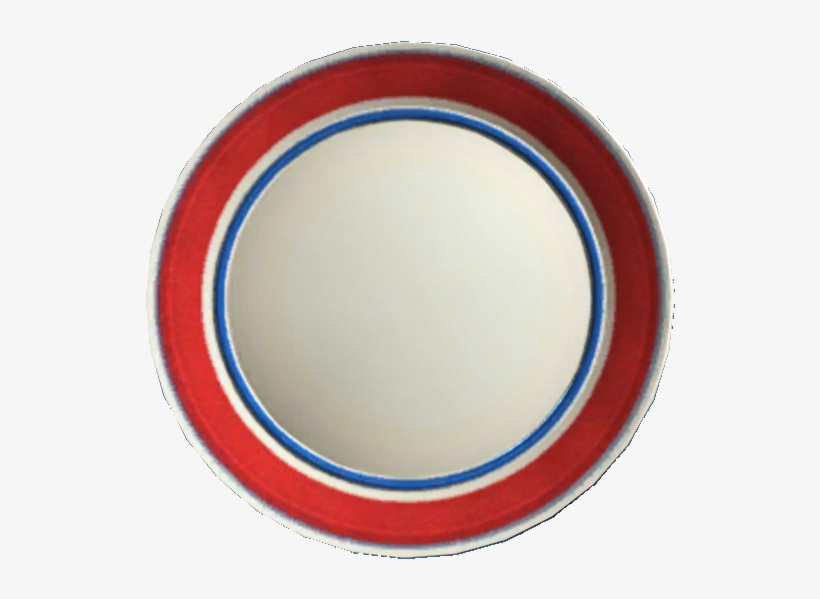 Clean Red Plate - Red Plate Png, transparent png