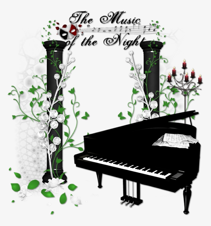 Cluster The Music Of The Night - Congratulations, Piano Recital, Piano & Music Notes,, transparent png